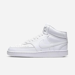 Pantofi Casual Nike Court Vision Mid Dama Albi | KTHN-41029